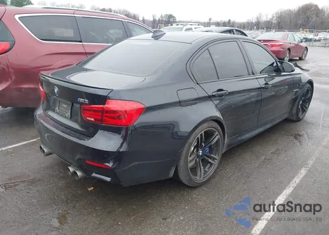 2016 BMW M3 from USA, damaged, VIN WBS8M9C51G5E68072